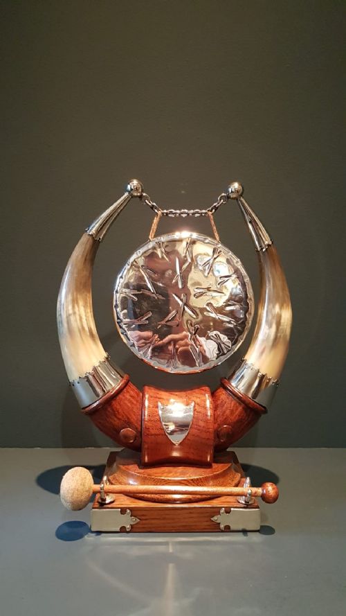 Victorian Oak Country House Dinner Gong