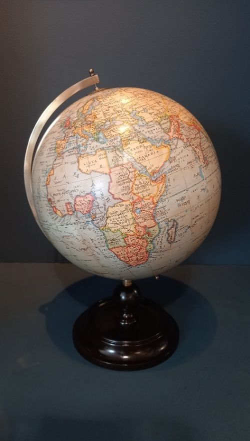 Antique 10" Geographia of London Terrestrial Globe