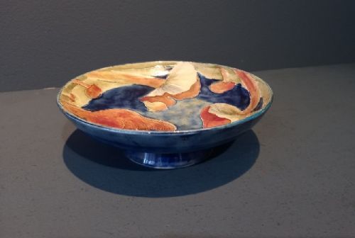 Moorcroft Claremont for Liberty Pedestal Bowl