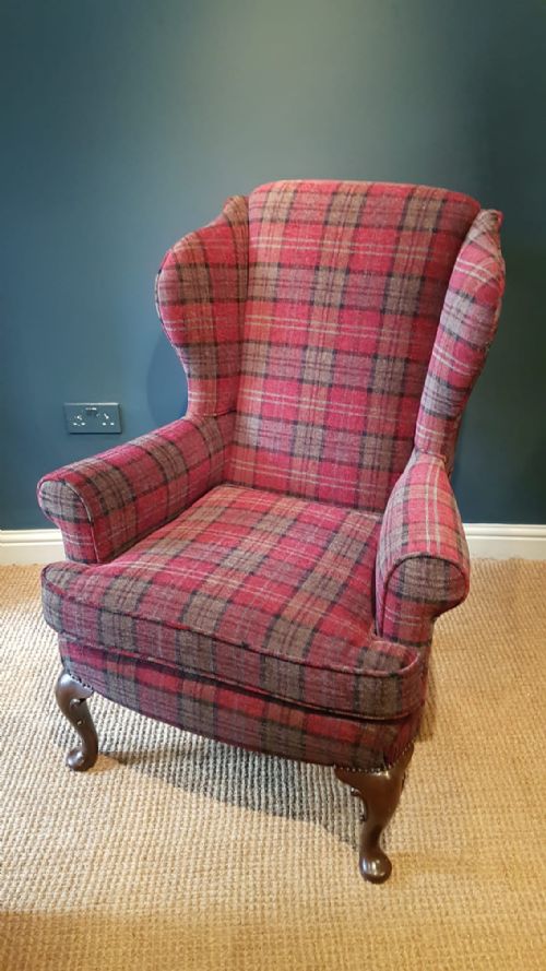 Edwardian Wing Back Arm Chair
