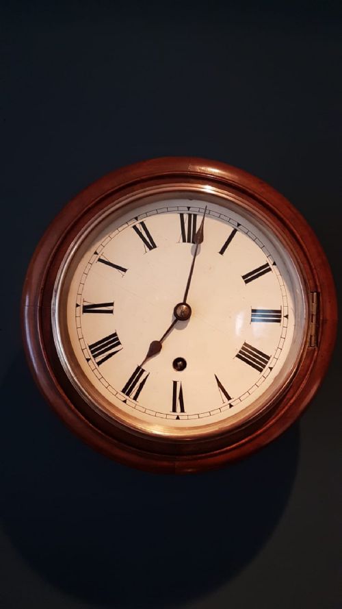 Victorian Walnut 8" Dial Clock