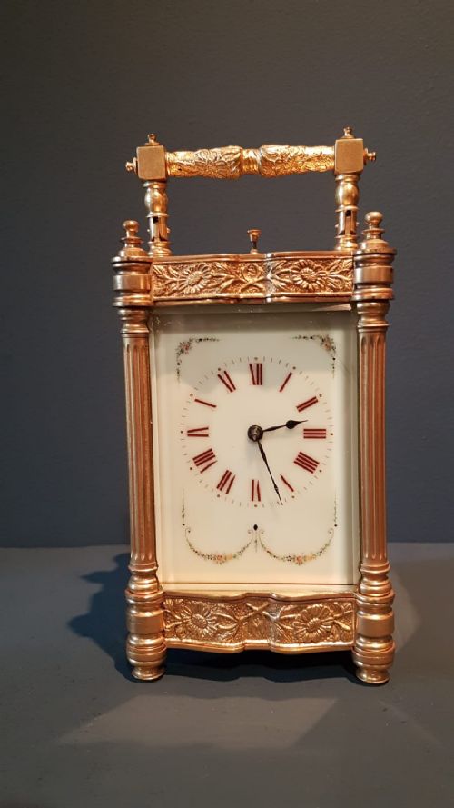 Victorian French Repeating Carriage Clock