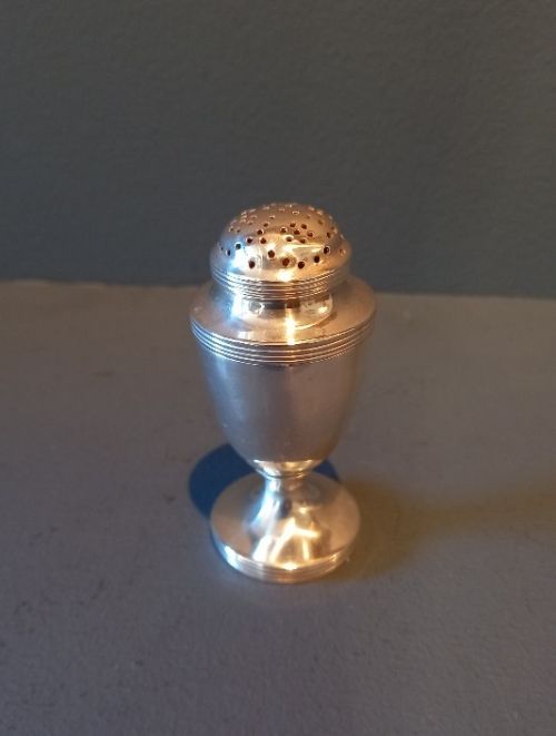 Victorian London Silver Pounce Pot