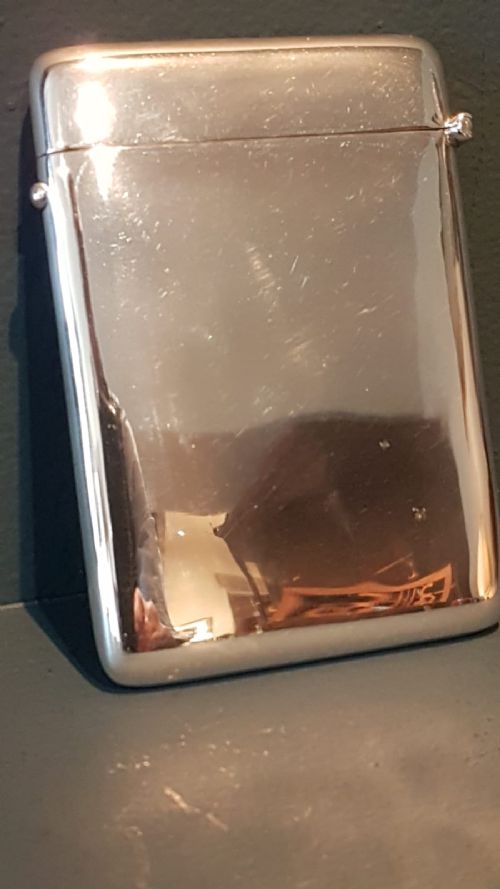 Immaculate Antique Silver Card Case