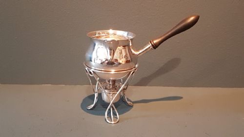 Antique Chester Silver Brandy Warmer