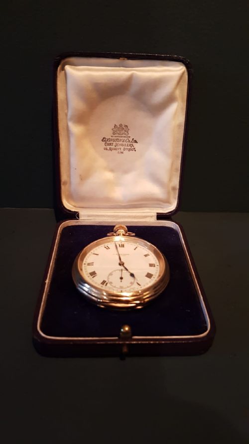 Fine Quality 9ct Gold Benson Pocket Watch