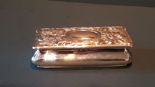 Antique Silver Table Box