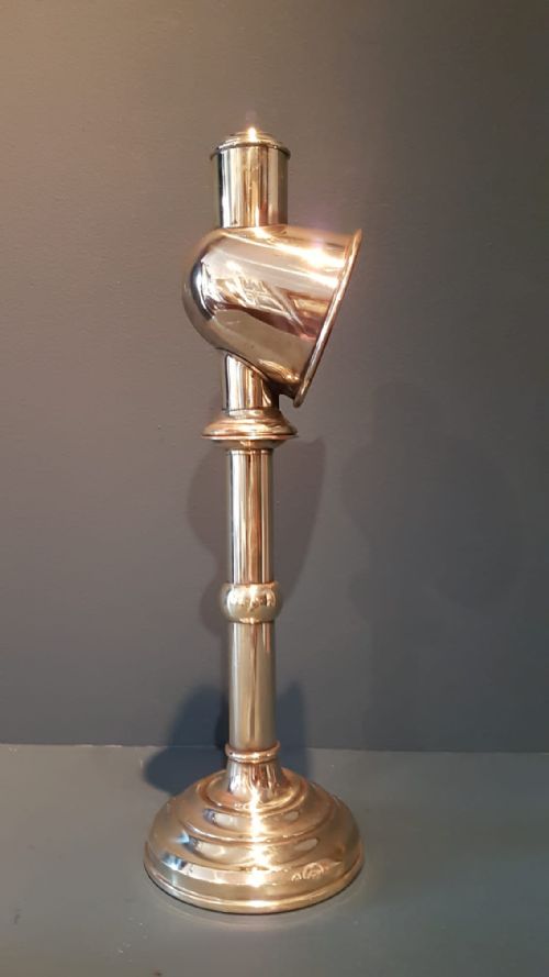 Victorian Brass Student Lamp