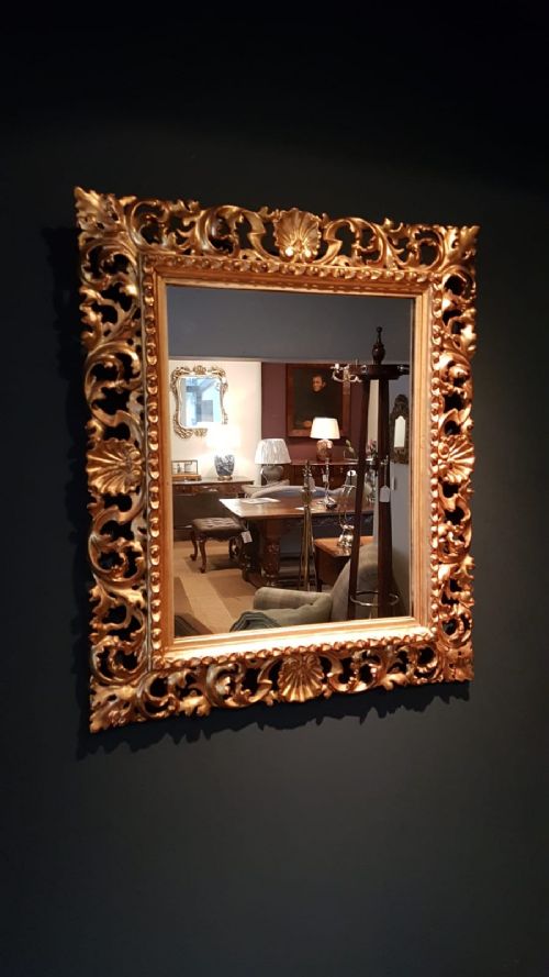 Victorian Timber Gilt Mirror