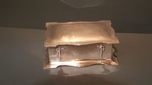 Edwardian Silver Card Box