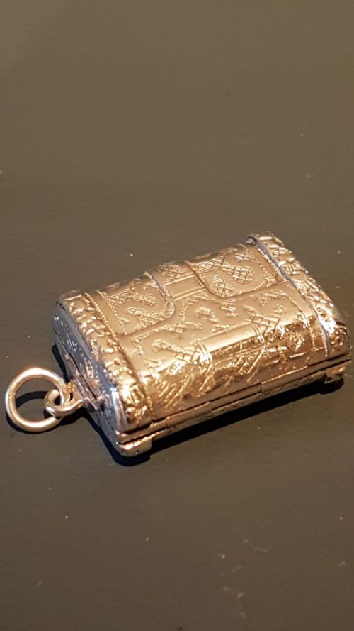 Outstanding Georgian Silver Vinaigrette