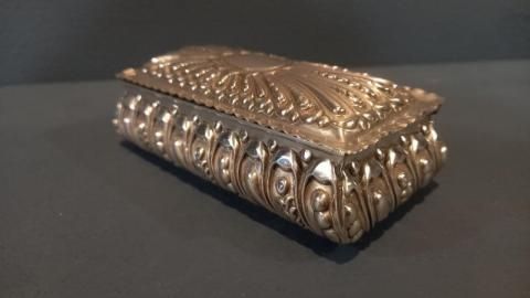Antique Silver Decorative Surround Table Box