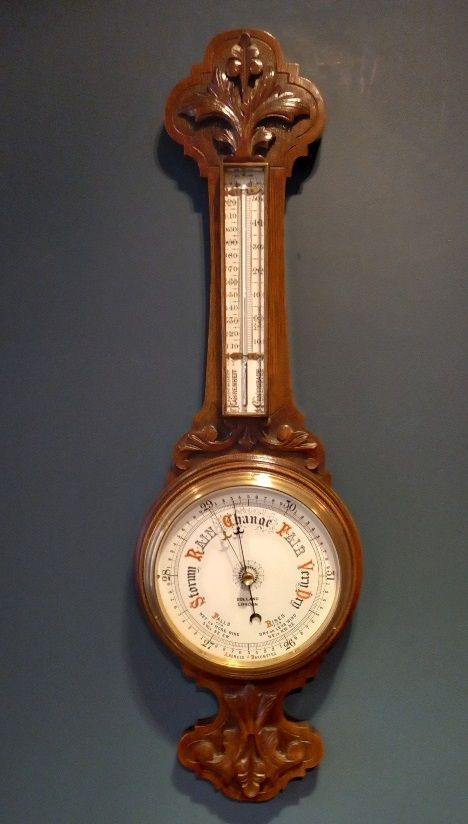 Antique Dolland of London Banjo Barometer