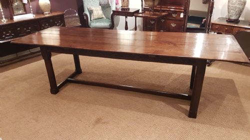 Large Period Oak Refectory Table