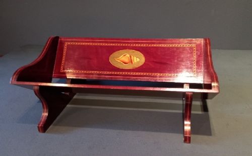 Antique Sheraton Inlaid Book Trough
