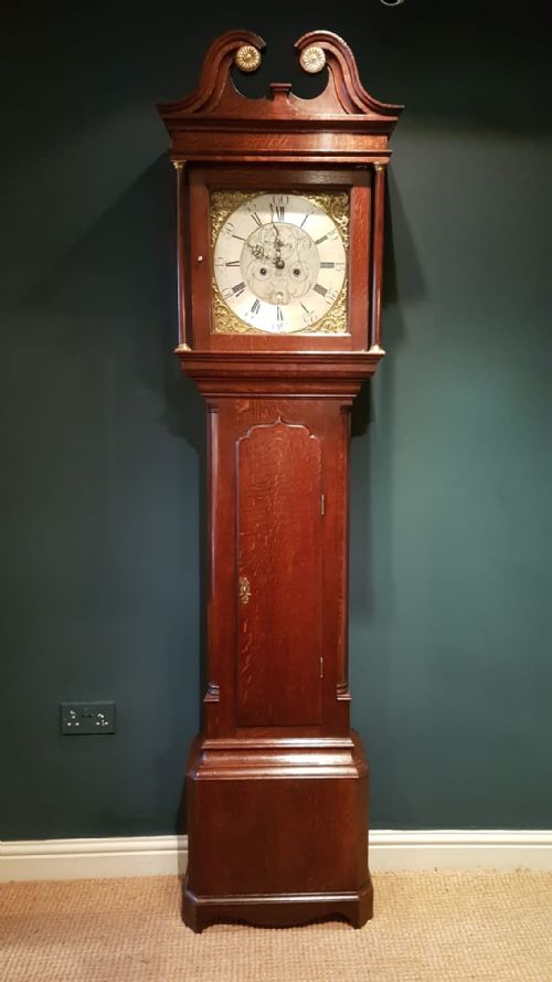 Mid Georgian Preston 8 Day Longcase Clock