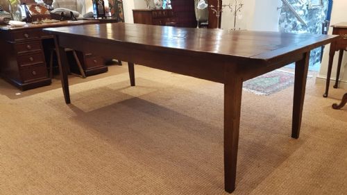 George III Oak 10 Seat Farmhouse Table