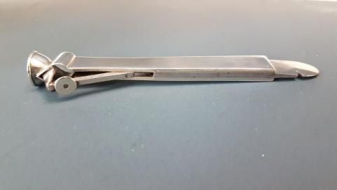 Edwardian Silver Carriage Lamp Cigar Cutter