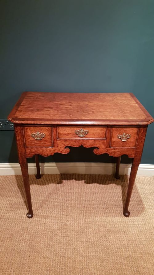 Quality George II Oak Low Boy