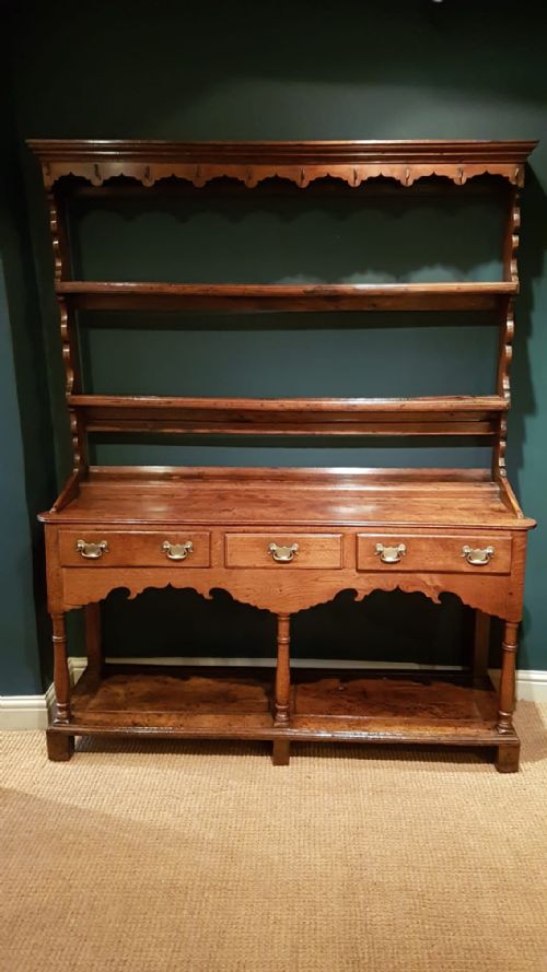 George III Oak Montgomeryshire Oak Dresser
