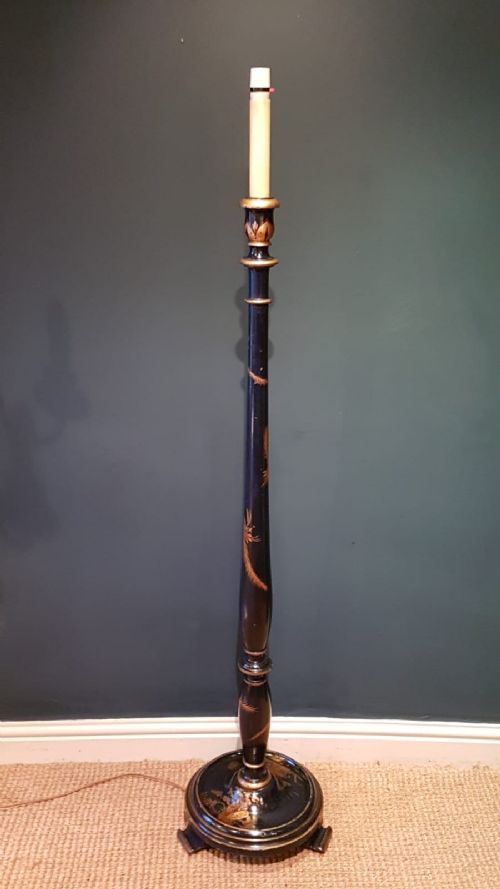 Chinoiserie Lamp Standard