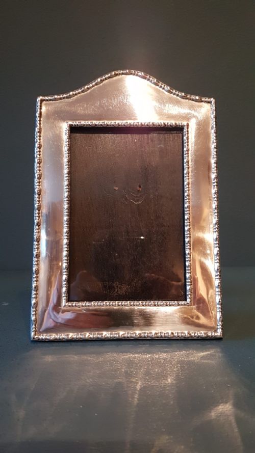 Antique Sheffield Silver Photo Frame