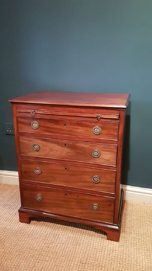 Small Edwardian Mahogany Chest of Drawers