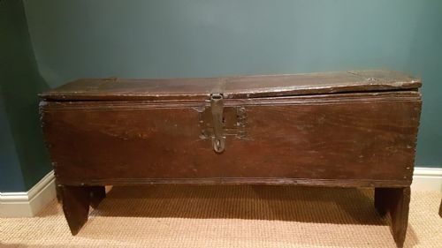 James I Period Oak Sword Box