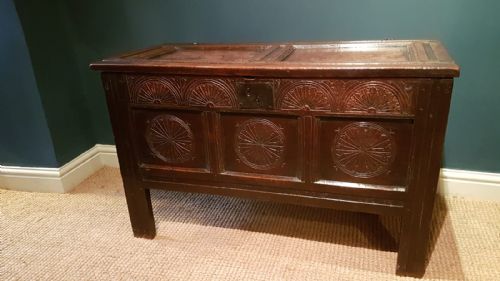 Original Period Oak Coffer