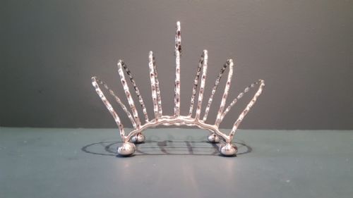 Superb George V Silver Toast Rack