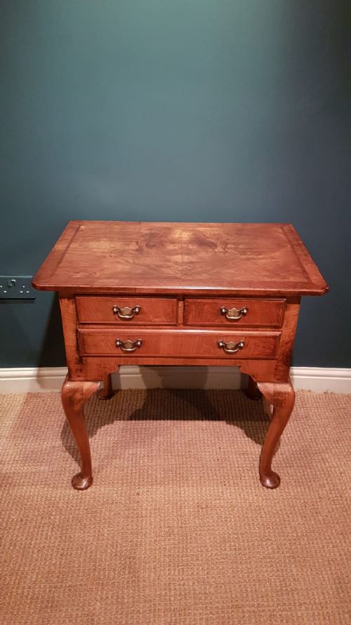 George III Walnut Lowboy