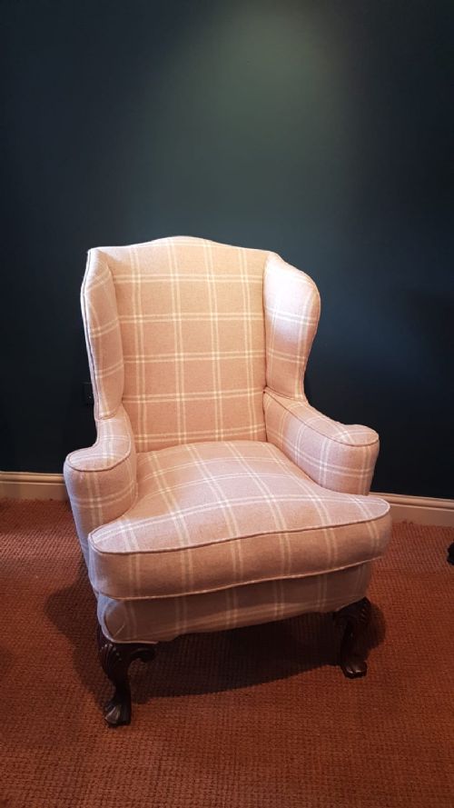 Late Victorian Wing Back Arm Chair
