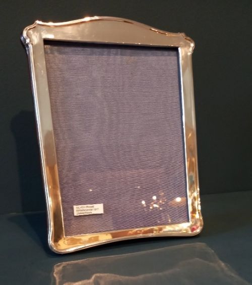 Large George V Period Silver Photo Frame
