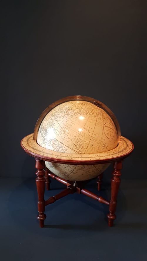 Victorian Smith's Terrestrial Library Globe