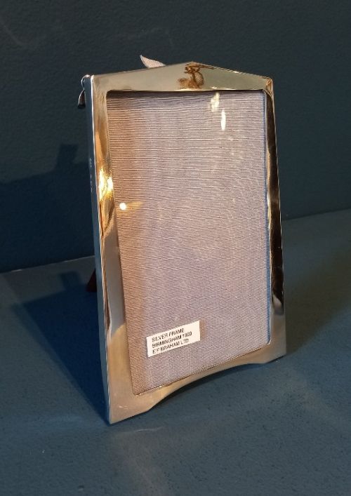 Art Deco Period Silver Photo Frame