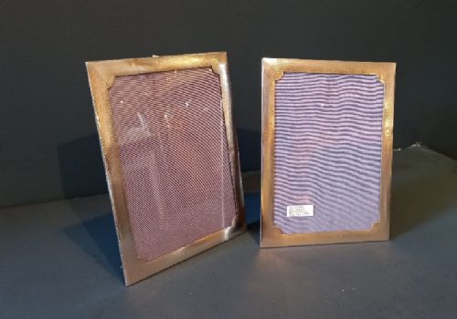 Matching Pair of George V Silver Photo Frames