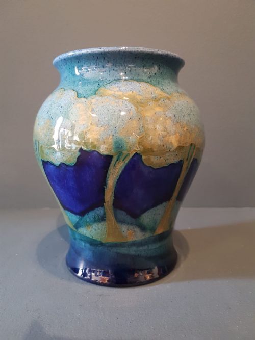 Superb Moorcroft Moonlit Blue Vase