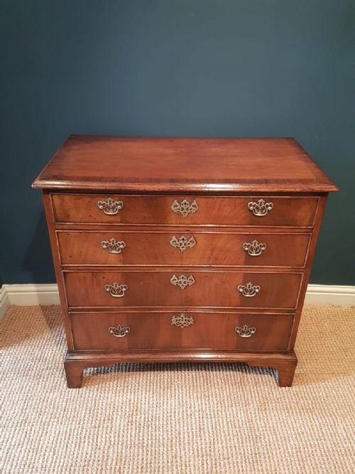 George III Walnut Chest of Drawers