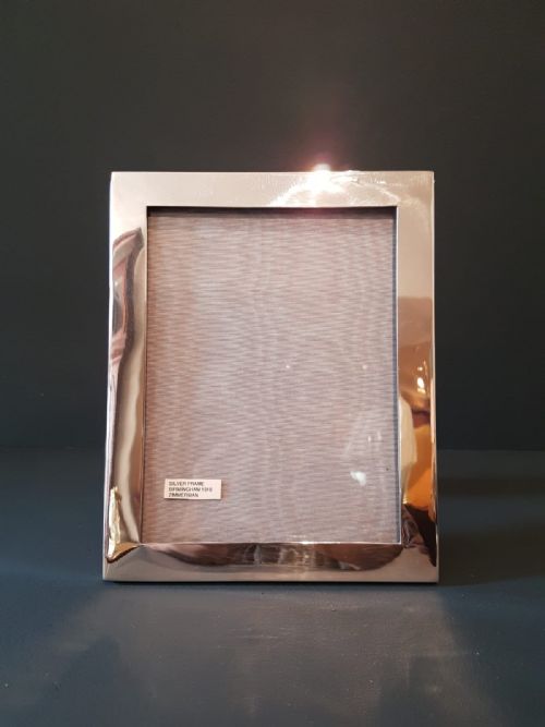 Larger George V Period Polished Silver Photo Frame