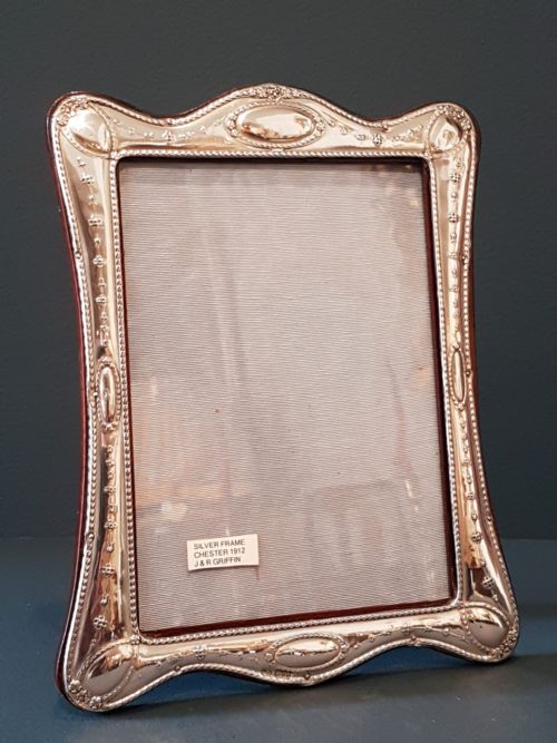 Larger George V Period Chester Silver Photo Frame