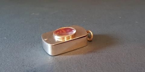 Rare Victorian Miniature Silver Cased Dictionary