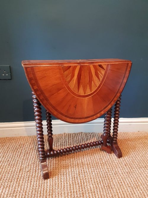 Victorian Sutherland Table with Specimen Top