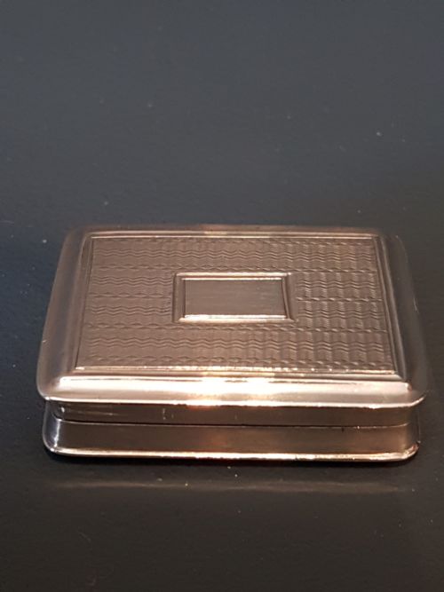 Victorian Silver Pocket Vinaigrette