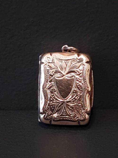 Victorian Silver Vinaigrette