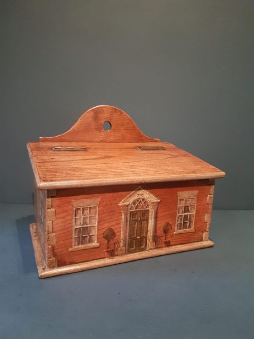 George III Oak Country House Candle Box