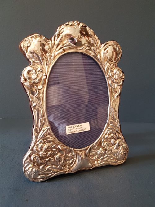 Edwardian Silver Photo Frame Birmingham