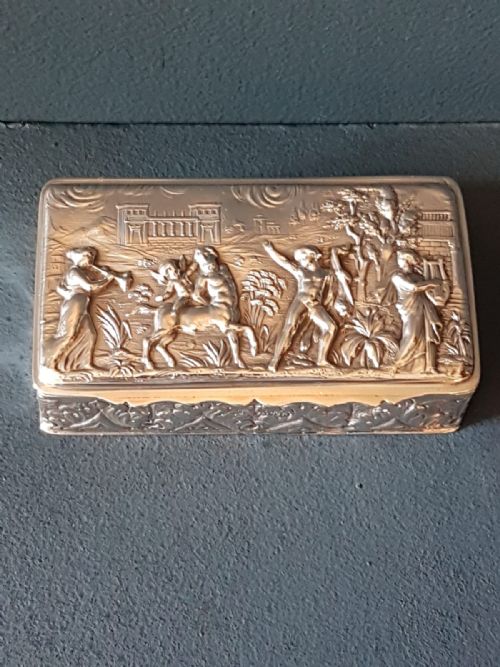 Superb Victorian Chester Silver Table Box