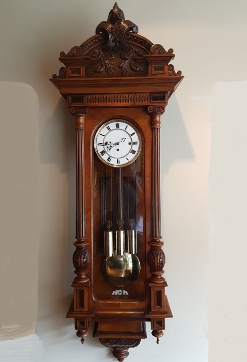 Victorian Triple Weight Grand Sonnerie Vienna Clock