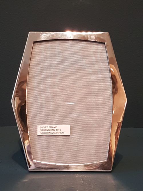George V Period Silver Photo Frame