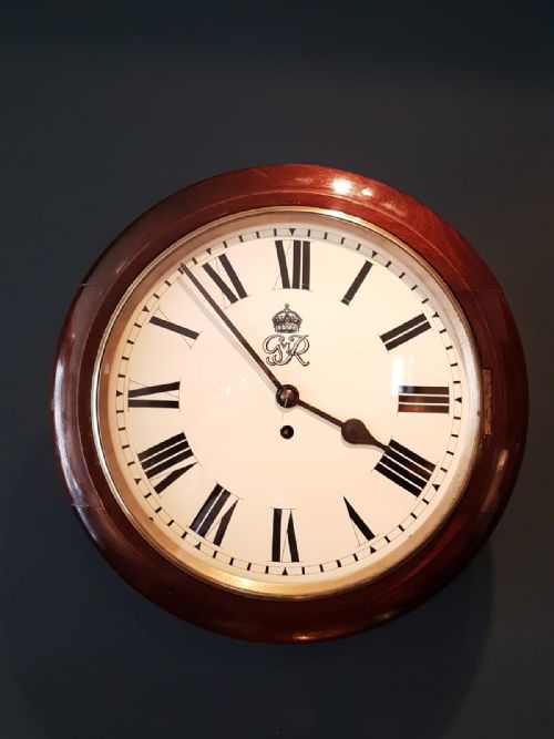 Original Gpo Fusee Dial Clock by Elliott